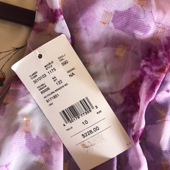 Floral Print High-Low Dress - Picture 3 of 3